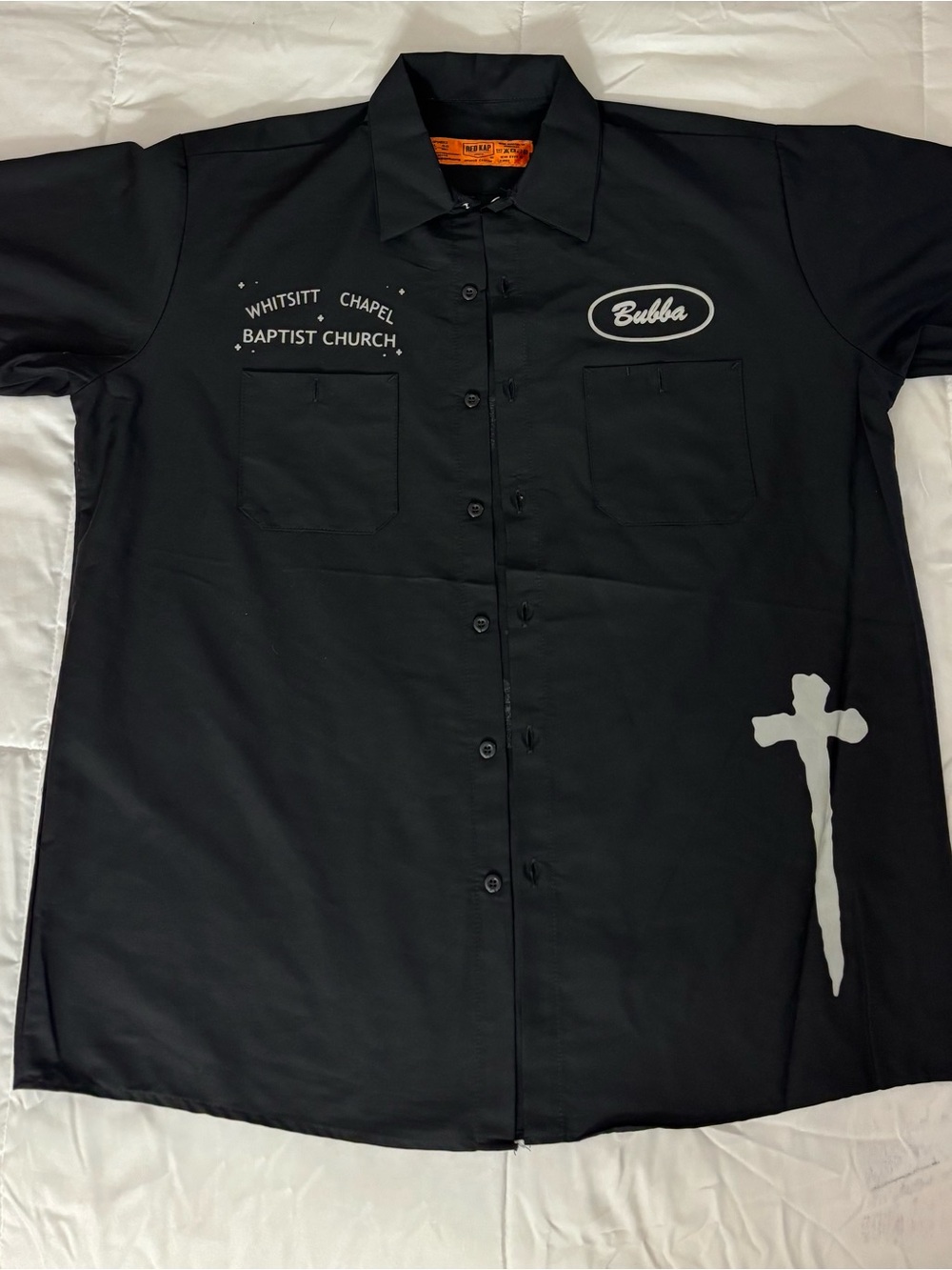 Jelly Roll Concert “Bubba” Red Kap Work Shirt

Unique Jelly Roll concert merchan